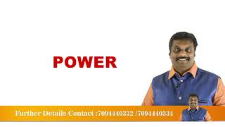 WORK ENERGY POWER - What Is POWER?