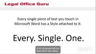 Microsoft Word Styles and why you should use them (hint: you already are)
