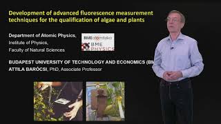 Development of advanced fluorescence measurement techniques Research Group at BME