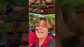 Ranking Best “Rizz Moments” of all time #ranking #rizz