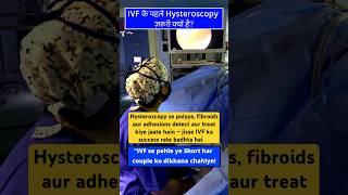 IVF Ke Pehle Hysteroscopy Zaroori Kyun Hai? #drrakshitamalik  #fertilitytreatment #ivf #doctor