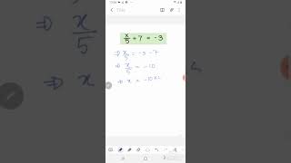 Daily Math Challenge Year 6: Algebra Equation