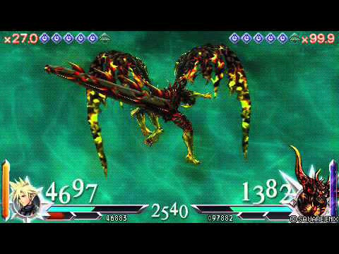 Dissidia 012 [duodecim] Final Fantasy - Cloud vs Feral Chaos (Feral Chaos' View)