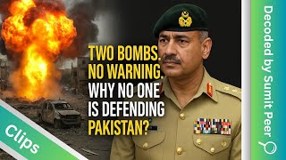 Two Bombs. No Warning. Why No One Is Defending Pakistan? || SUMIT PEER DECODE
