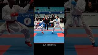Bhadaas karate kumite punch 😱 | #karate #combatsport #kumite #wkf #skarate #martialarts |