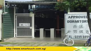 BCA EPSS : Biometric handpunch / handkey integrated with tripod / turnstile live clocking demo
