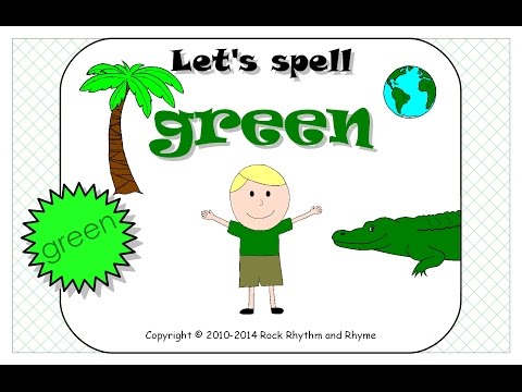 Let's Spell Green - Sample