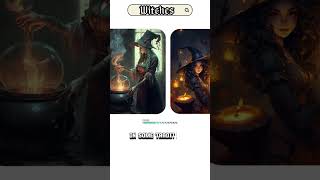 Witches |  Monsters of the Mind , Races  | #shorts  #wiki #races #monster
