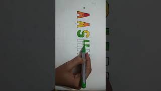 Name Art ..share this with yours 🩷💝#colour#NameArt#art#drawing