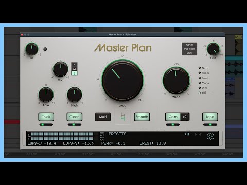 How To Make Your Tunes LOUD With Master Plan