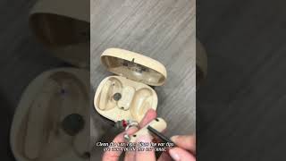 🔍 "Clean Hearing Aids Like a Pro: Avoid Costly Repairs！"--Flysound #hearingaid #invisiblehearing