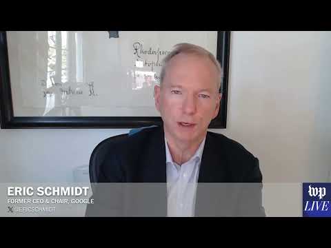 Former Google CEO Eric Schmidt on AI: ‘This is just the beginning of an explosion’