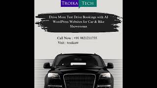 AI WordPress Websites for Automobile Dealers and Showrooms In Santacruz by Troika Tech Services