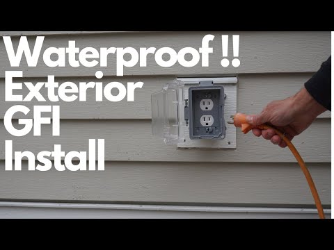 How to Properly Install an Exterior GFCI Outlet
