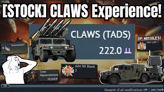 [STOCK] CLAWS is Absolutely POWERFUL!🔥(50G Missiles) | USA Humvee Experience