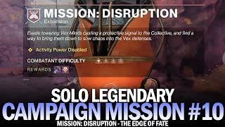 Solo Legendary Campaign - Mission "Disruption" [Edge of Fate]
