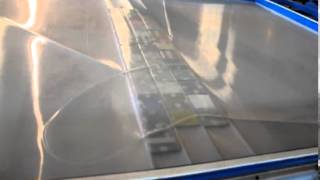laminating machine test running