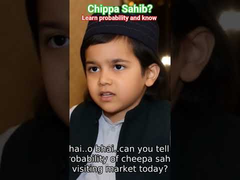 Learn probability| chippa sahib #shorts