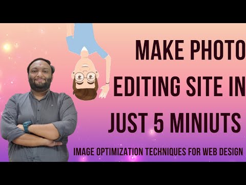 Make Photo Editing Site in Just 5 minuets  in Gujarati | Image Optimisation Techniques in Gujarati