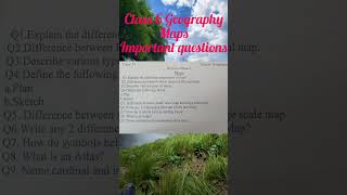VERY IMPORTANT /Ch -MAPS #maps #geography #sst #ytshorts #shorts #study #viral #class6 #maps #yt