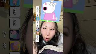 RANKING Peppa Pig 🐷 🐽 #shorts