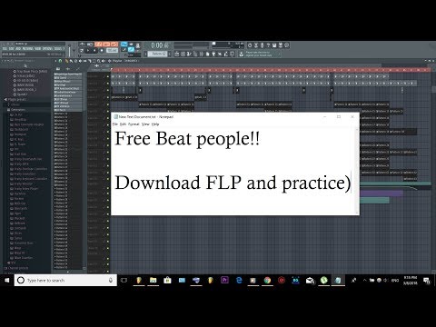 Free Afro Beats ( BUBBLE UP) FLP link will be in the description.
