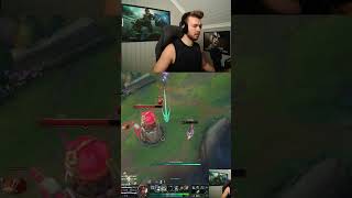 "If you hit a wall, hit it hard!"  #leagueoflegends #lolclips #vi