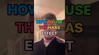 How To Use The Haas Effect!#mixingtips #musicproduction #audioengineer #producerlife #drums #delay