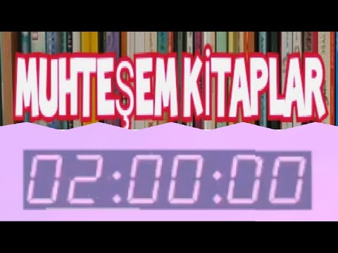 Kitap okurken dinlenebilecek fon müzikleri ve 2 saatlik geri sayım sayacı