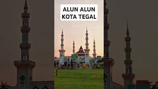 Sunset di Alun - alun Kota Tegal. #alunalun #kotategal #alunaluntegal