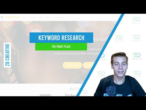 Social Media Influencer Keyword Research