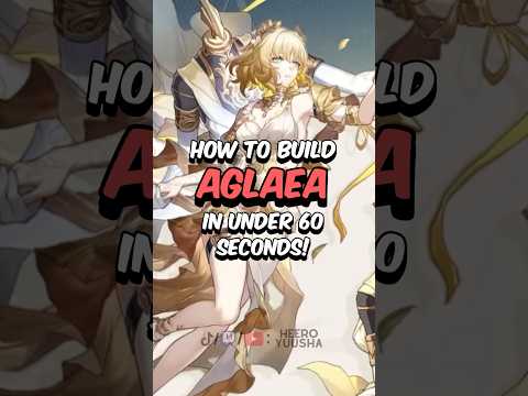 BEST AGLAEA BUILD - How to Build Aglaea in 60 Seconds #honkaistarrail #starrail #hoyoverse