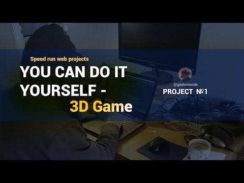 Making 3D game for web browsers with three js library. Part I