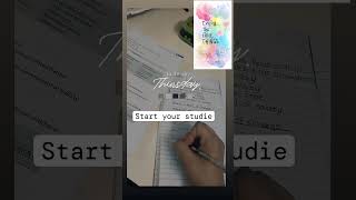 STUDY POST #aesthetic #productivestudyday #studywithme