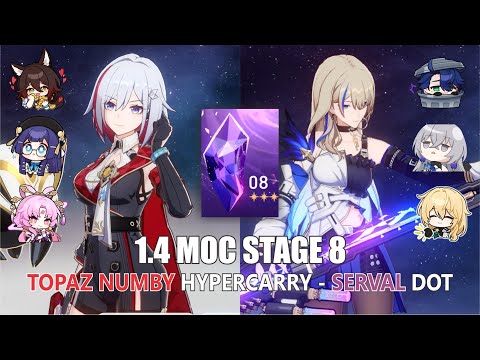 E0 Topaz Numby E6 Serval Memory of Chaos 8 Full Stars