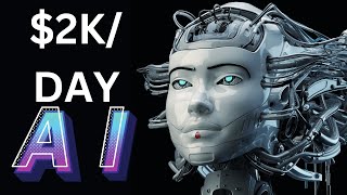 $2k/Day Tutorial #fyp #fypシ #ai #fyp️#funny#viral#music#dance#comedy#challenge#beauty#fashion#food