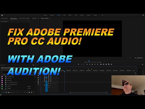 FIX ADOBE PREMIERE PRO CC AUDIO WITH ADOBE AUDITION!  DYNAMIC LINK!