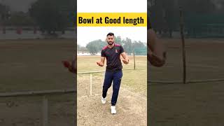 What is Good Length Ball in Cricket | Good Length Bowling Tips #shorts #youtubeshorts #cricket