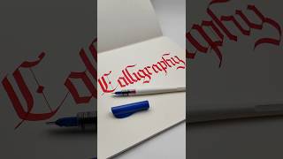 Pilot Parallel pen makes calligraphy fun and easy!