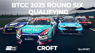 2025 BTCC | Round Six Qualifying | Croft | ITV Sport