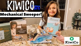 Elia Builds a KiwiCo Mechanical Sweeper! 🧹