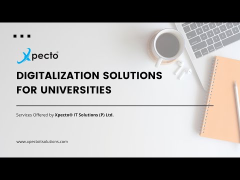 Digitalization Solutions for Universities - Xpecto®