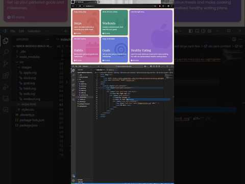 Building Beautiful Cards with HTML & CSS in 25 Seconds! 🚀 #codingtips #css #frontenddevelopment