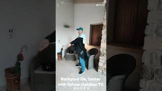 Sylvox Pool Pro Series 2.0 Gen. 55" Outdoor Google TV - Backyard life, better with Sylvox Outdoor TV