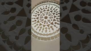 Mirror Mosaic art-Kutchi mudwork- Mirrors - #mosaic #art #mudmirrorart #mirrormosaic #wallputtyart