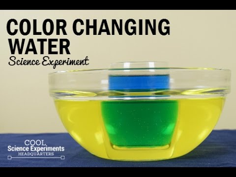 Color Changing Water Science Experiment