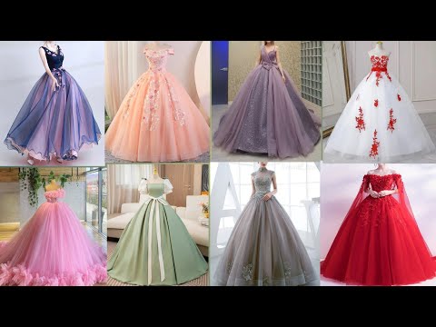 Latest Princess Long Gown Collection For Bridal | Bridal Wear Latest Princess Long Gown Collection