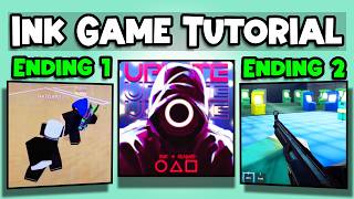 How To BEAT ALL ENDINGS And GAMES In Ink Game (Roblox)