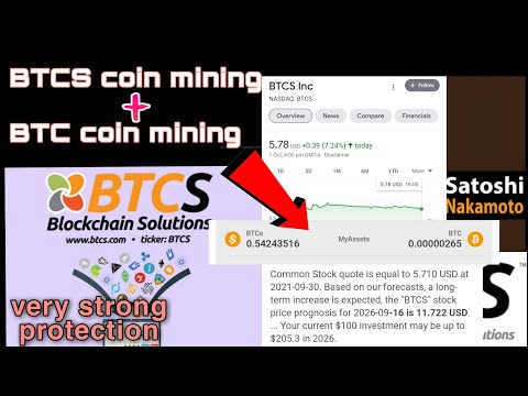 HOW TO MINE FREE SATOSHI COIN (BTCS) AND BITCOIN (BTC) DAILY IN 2021 | litcoin miner