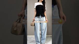 UNIQLO's buzz denim was so cute 💗 #uniqlo #uniqlooutfit #uniqlopurchases #uniqlo #fashion
